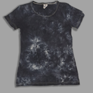Charcoal Scrunch T Shirt - Ladies Cut