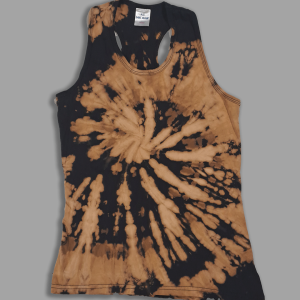 Reverse Tie Dye Racerback Vest - Ladies Cut