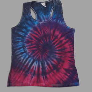 Unicorn Tie Dye Vest - Ladies Cut