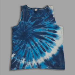 Ocean Blues Tie Dye Vest - Unisex