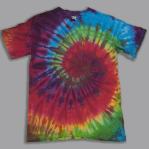Rainbow Tie Dye T Shirt - Adult