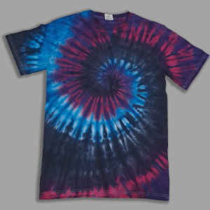 Unicorn Tie Dye T Shirt - Adult